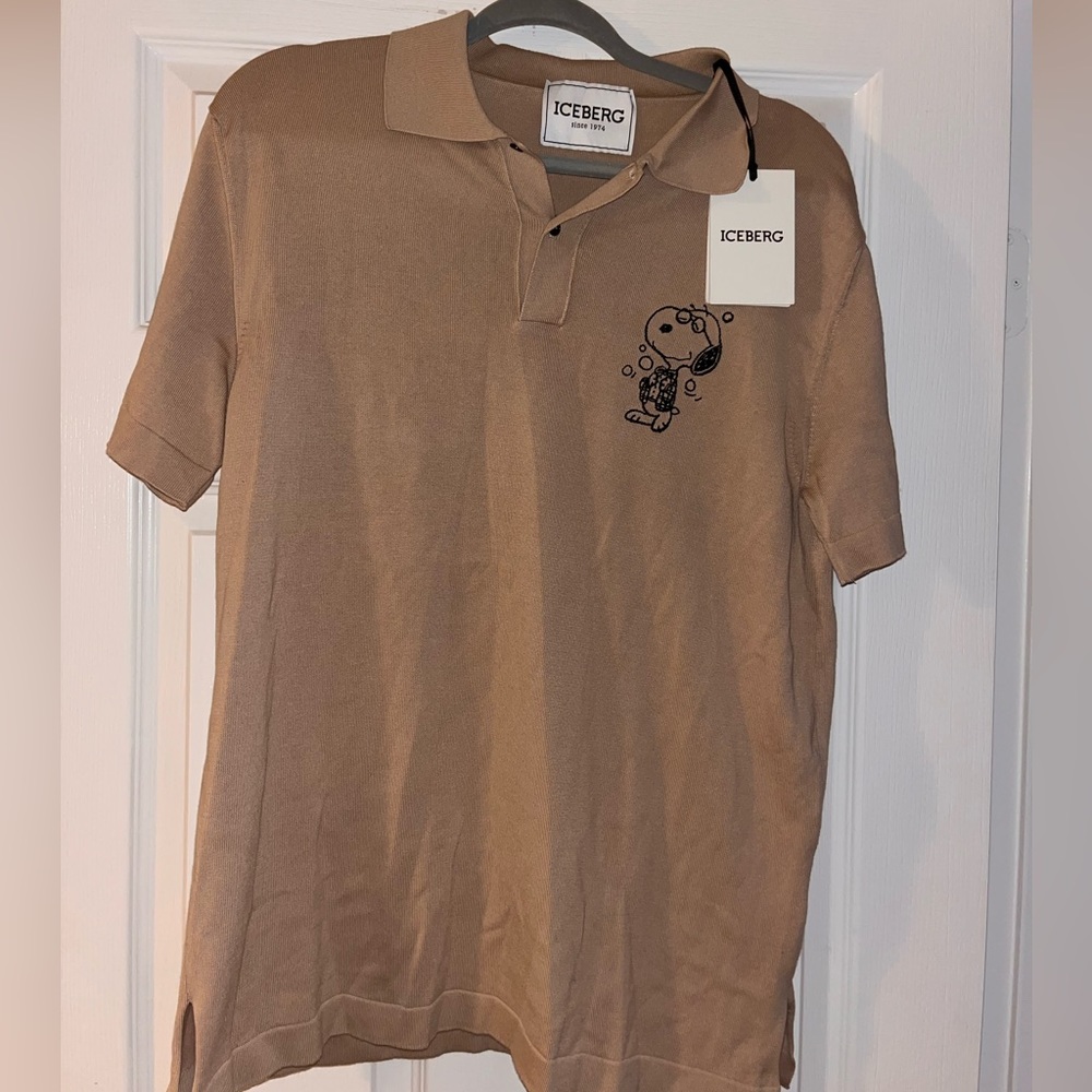 Iceberg Snoopy Polo Brand New Large